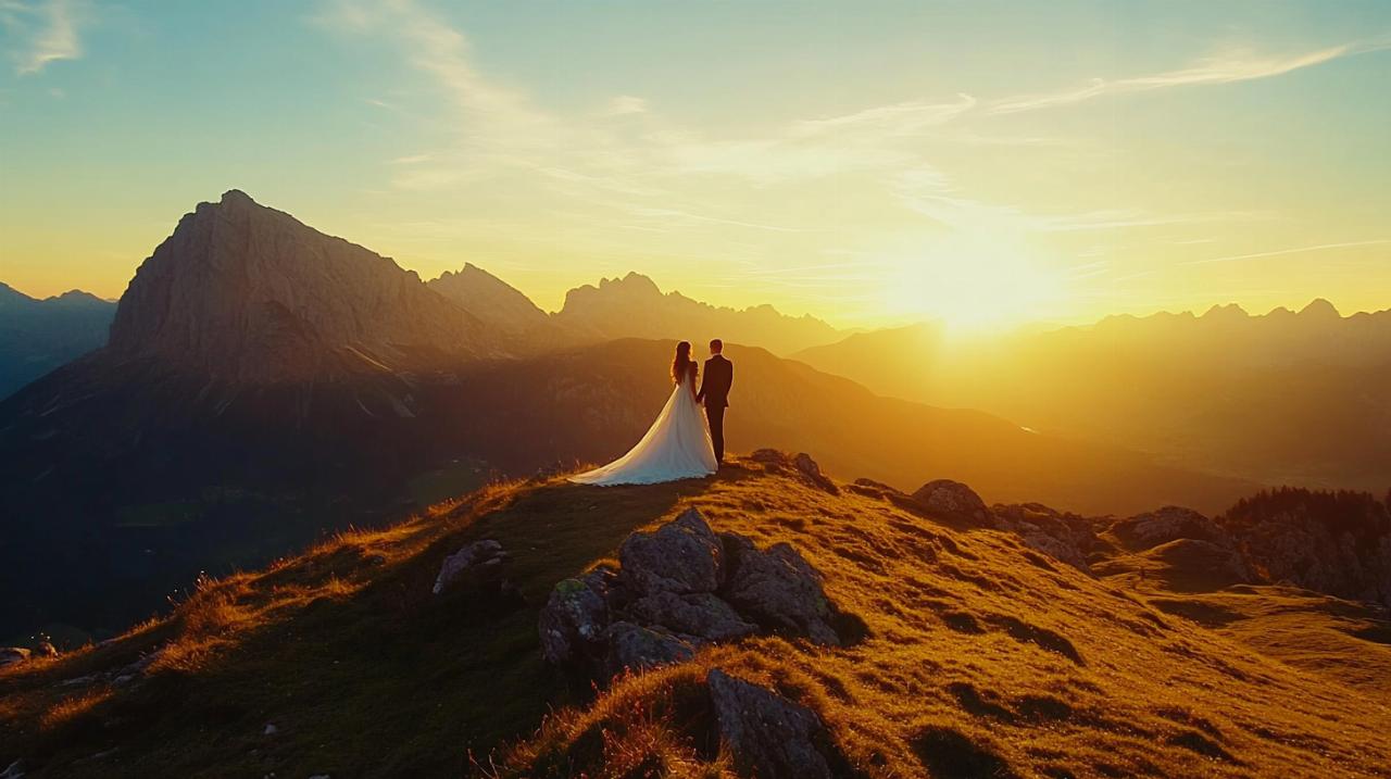 Comment capturer la beauté des paysages montagnards lors d’un mariage ?